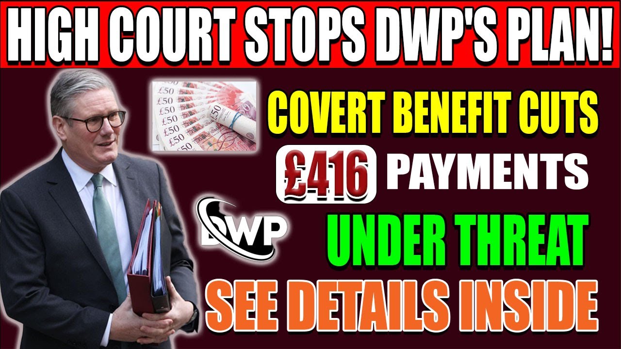 Unbelievable: High Court Puts Brakes on DWP&rsquo;s Covert Plan to Slash Benefits &ndash; &pound;416 Payments at Risk!