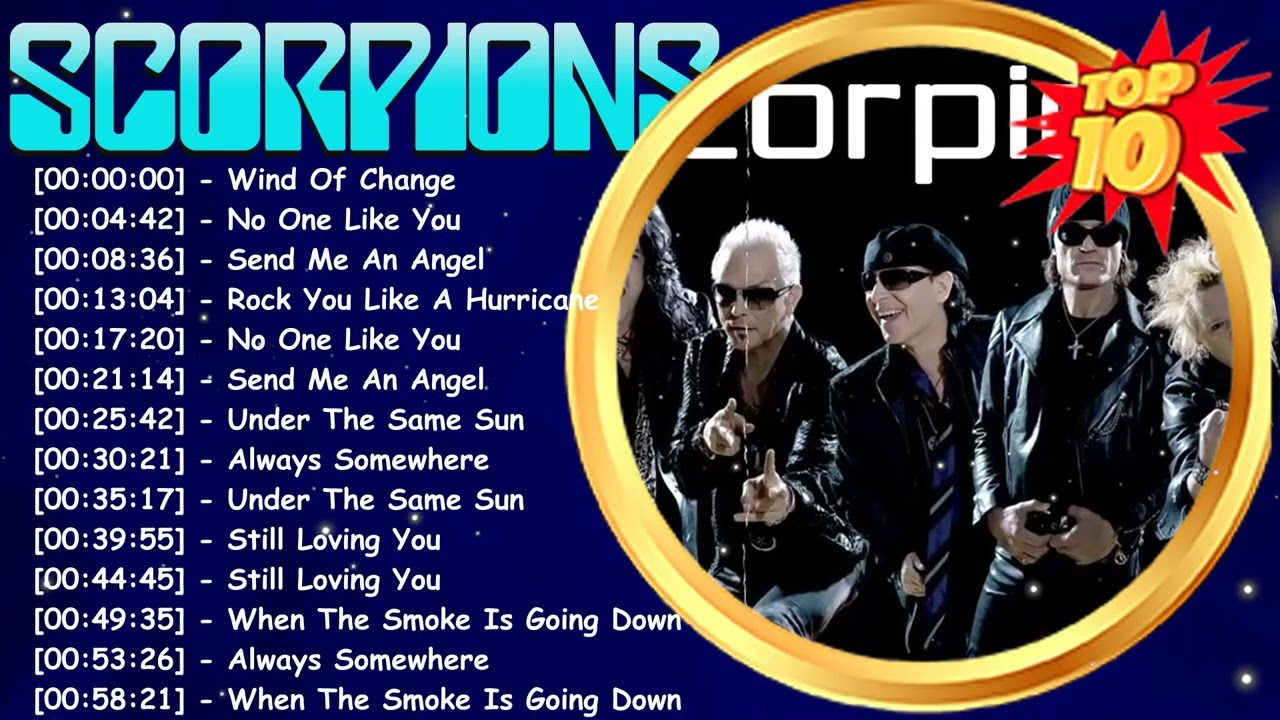 Scorpions Full Music Collection – Classic Rock Hits That Shaped Rock History
