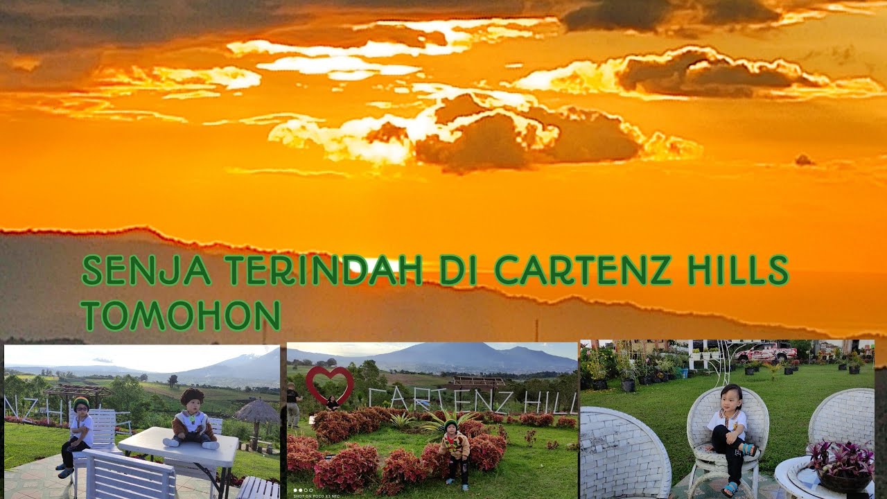Senja Terindah di Cartenz Hills Tomohon MANADO