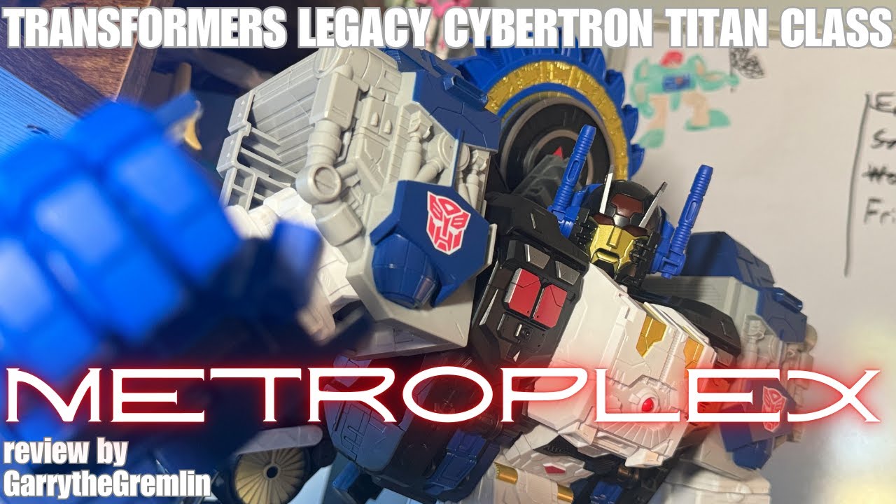 Почему этот ТИТАН спит? Transformers Legacy Cybertron METROPLEX! Обзор GarrytheGremlin