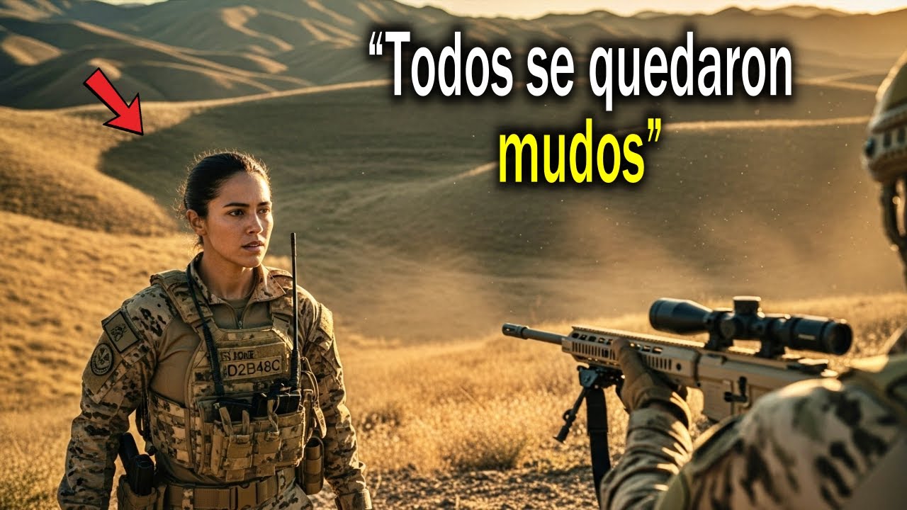 Le dieron el rifle — y el observador se quitó los audífonos al ver la distancia del blanco