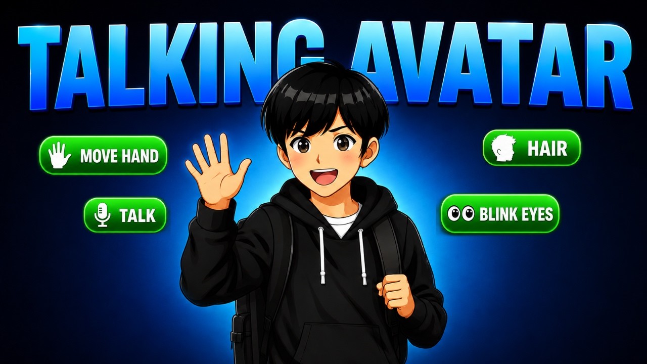 How I Made a Realistic Talking Avatar for My Faceless Channel Using Only Mobile 🤯