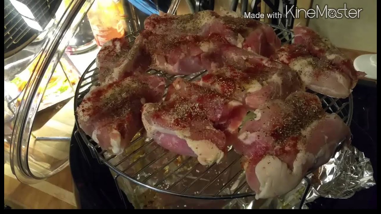 HOW TO roast chicken thighs on my NuWave oven