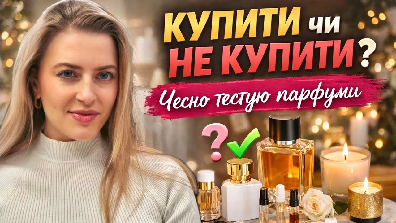 Купити чи не купити? Чесно тестую пробники парфумів💔
