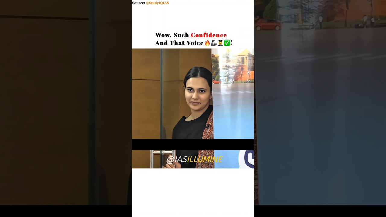 What a Confidence and Her Voice 🥶🔥👩‍✈️✅ Ashna Chaudhary | Upsc Interview