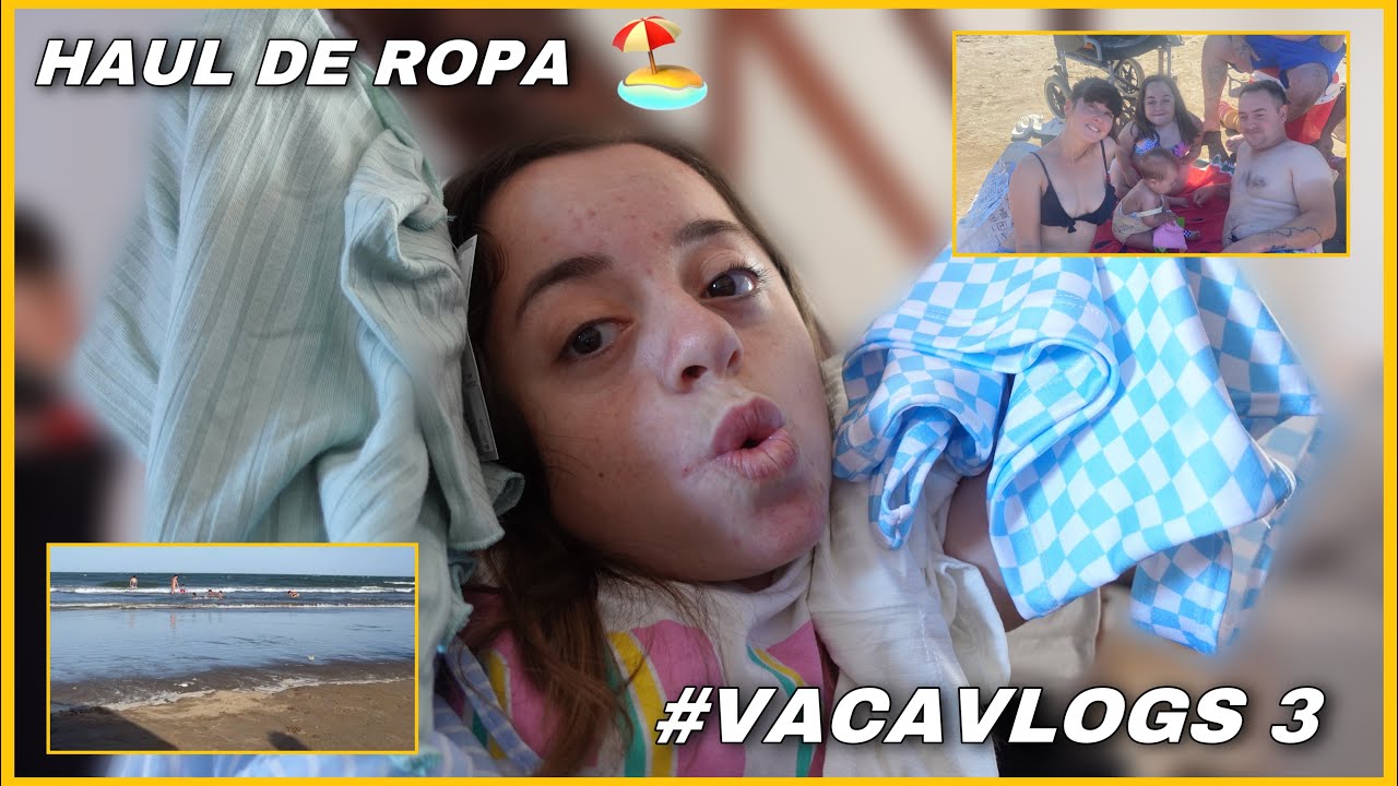 ME COMPRÉ ROPA EN MIS VACACIONES + DÍA DE PLAYA - VACAVLOGS 3