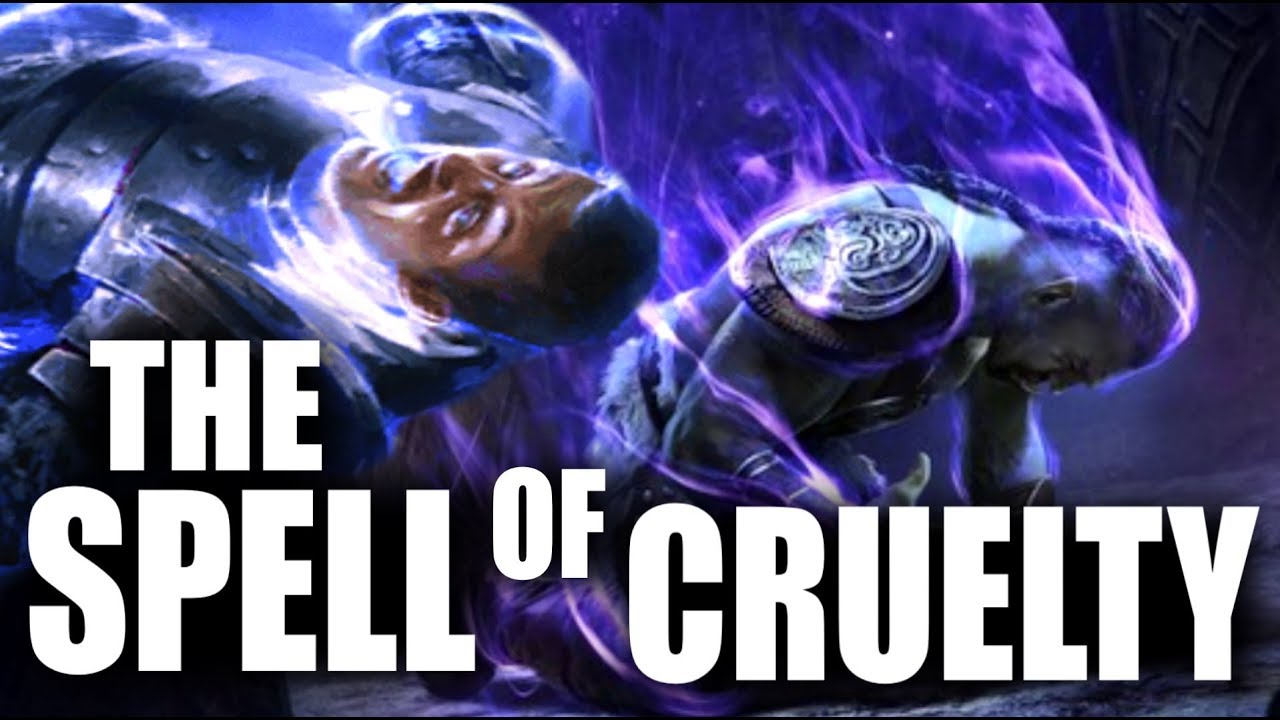 The Most EVIL Spell in the Elder Scrolls - Elder Scrolls Lore