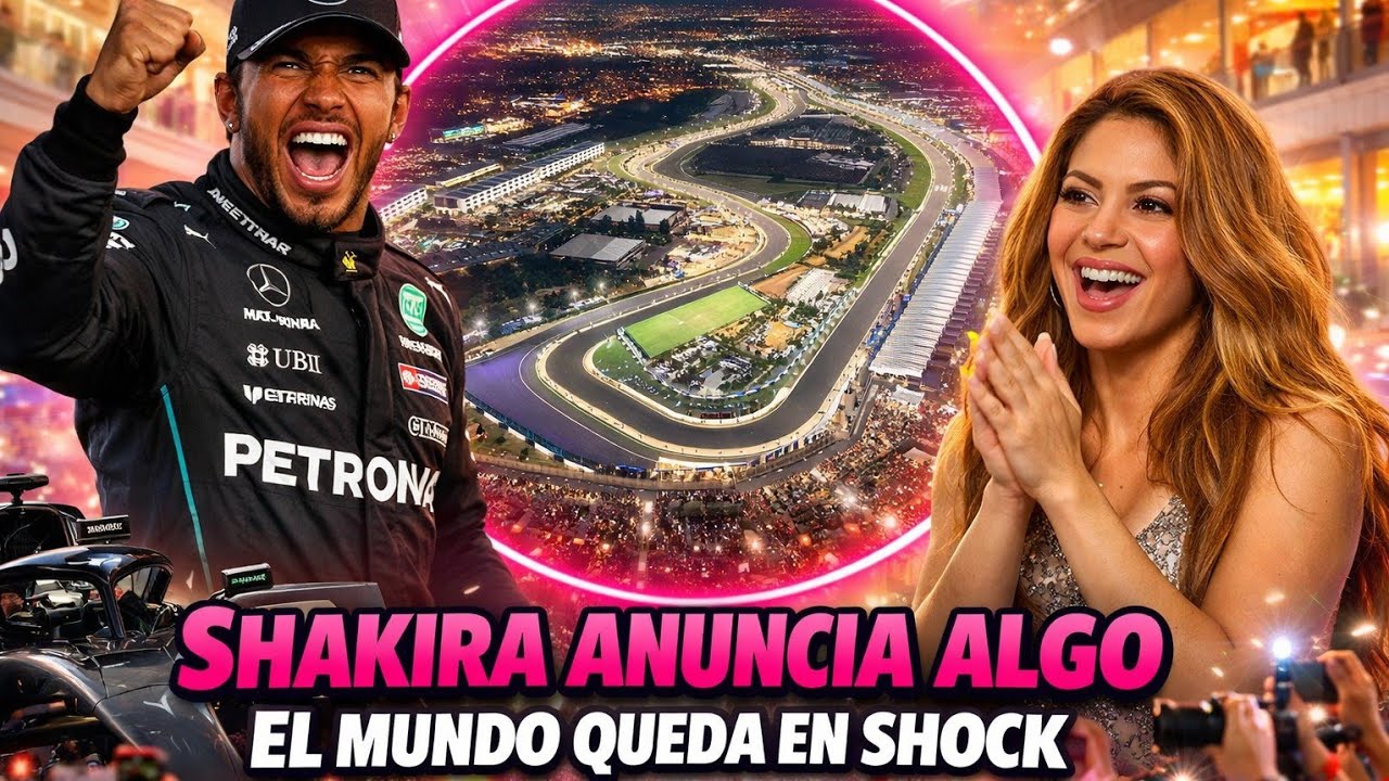 💥 BOMBAZO: Así reaccionó la Fórmula 1 ante el movimiento de Shakira 🏎️👀