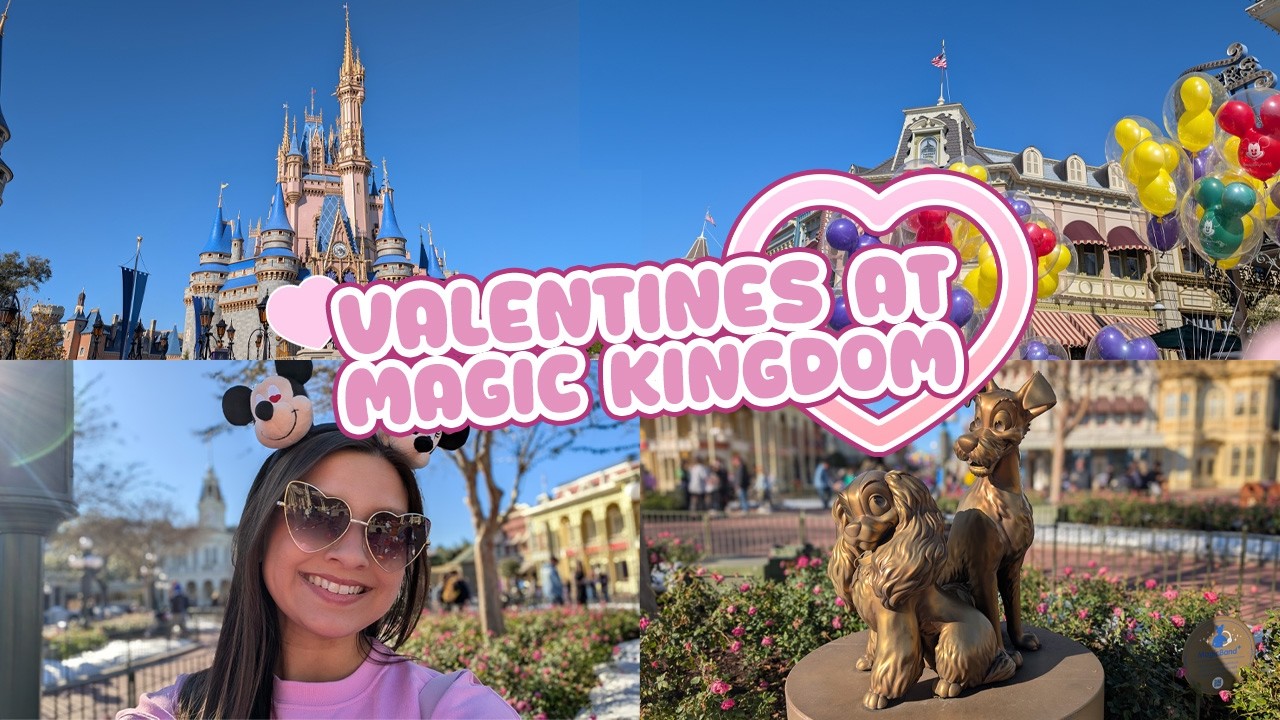 Magic Kingdom park day in February! 😍💕 come along with us for a disney date day🌹