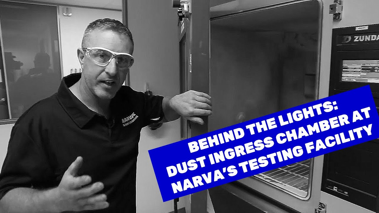 Narva's Testing Facility Part 4: Dust Chamber