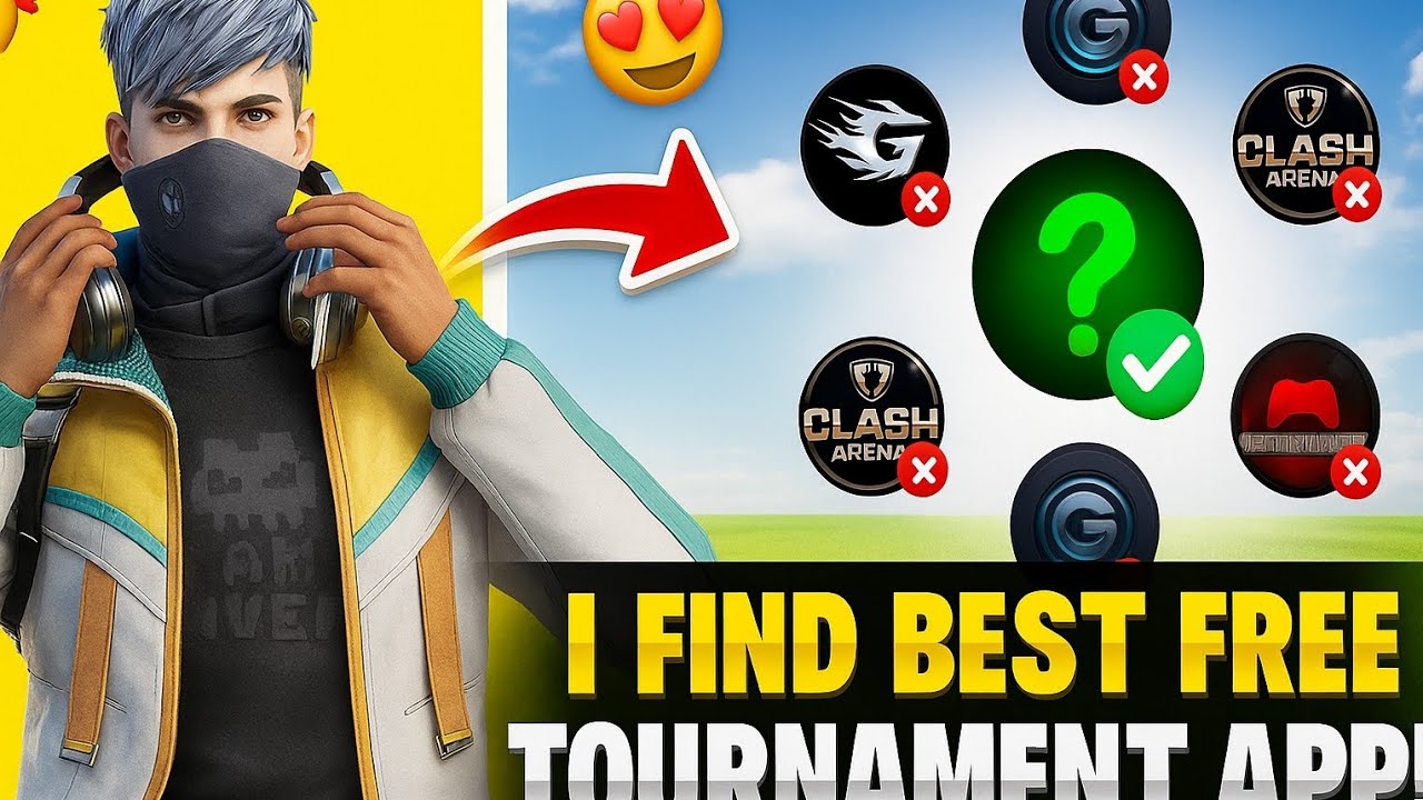 I Find Best Free Tournament App💰 Entry ₹0 🤯 Per Kill ₹ 5 🏆| Best  Tournament App Ever..⁉️Free Fire 🔥