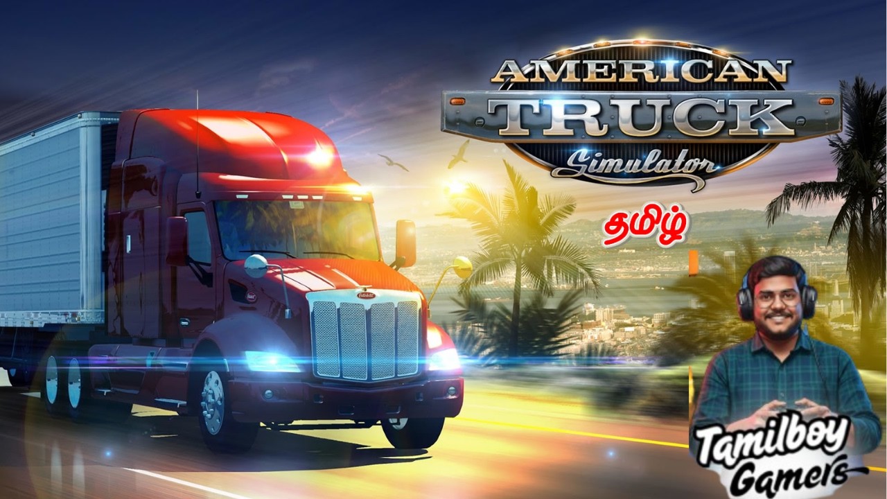 🔴Shorts Live🔴Let's Drive Gamers | AMERICAN TRUCK SIM | Driving Fun Gameplay தமிழ்...#tamilboygamers