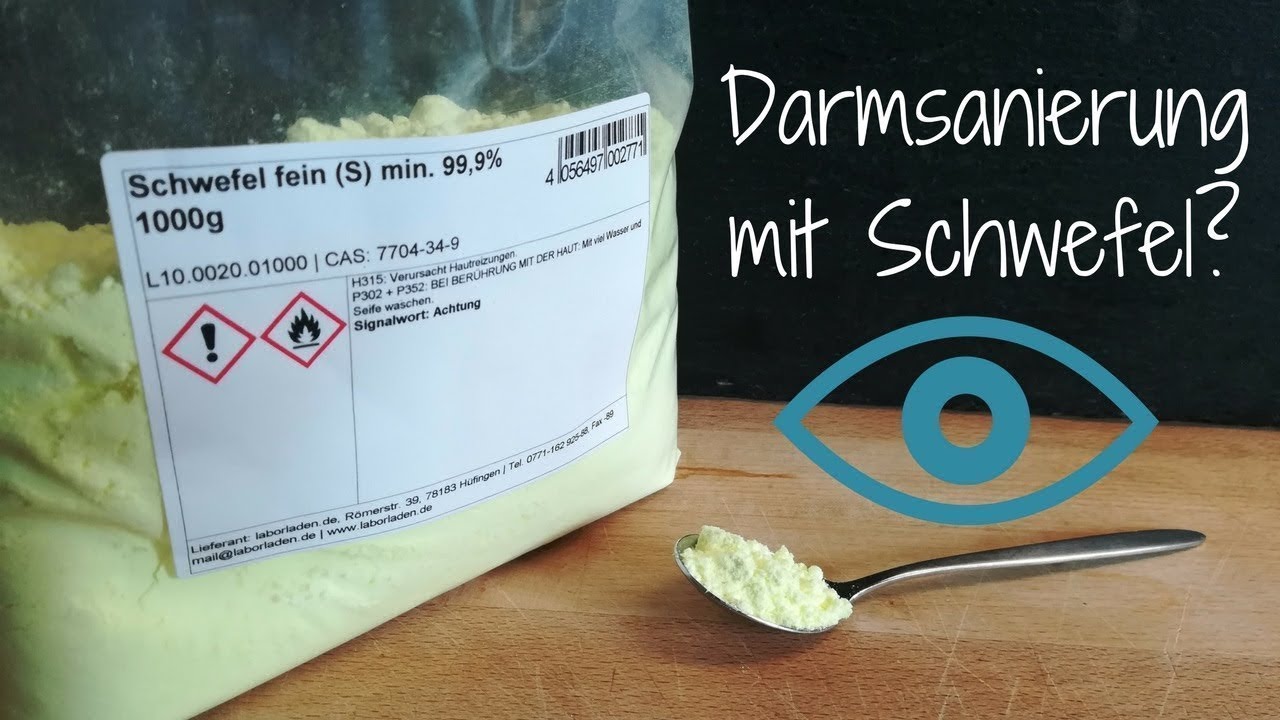 Anorganischer Schwefel - Roh Vegan am Limit - Ein Arzt spricht Klartext!