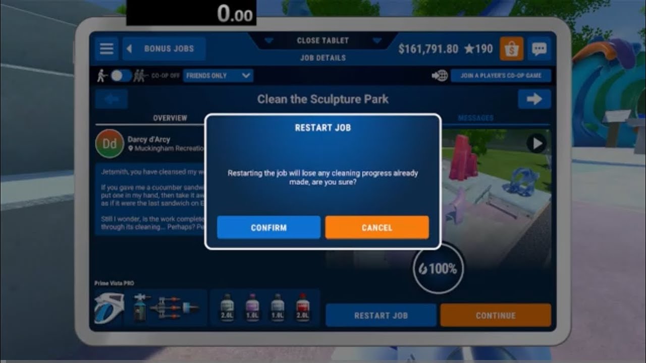 PowerWash Simulator Speedrun: Clean the Sculpture Park [27:20.070]