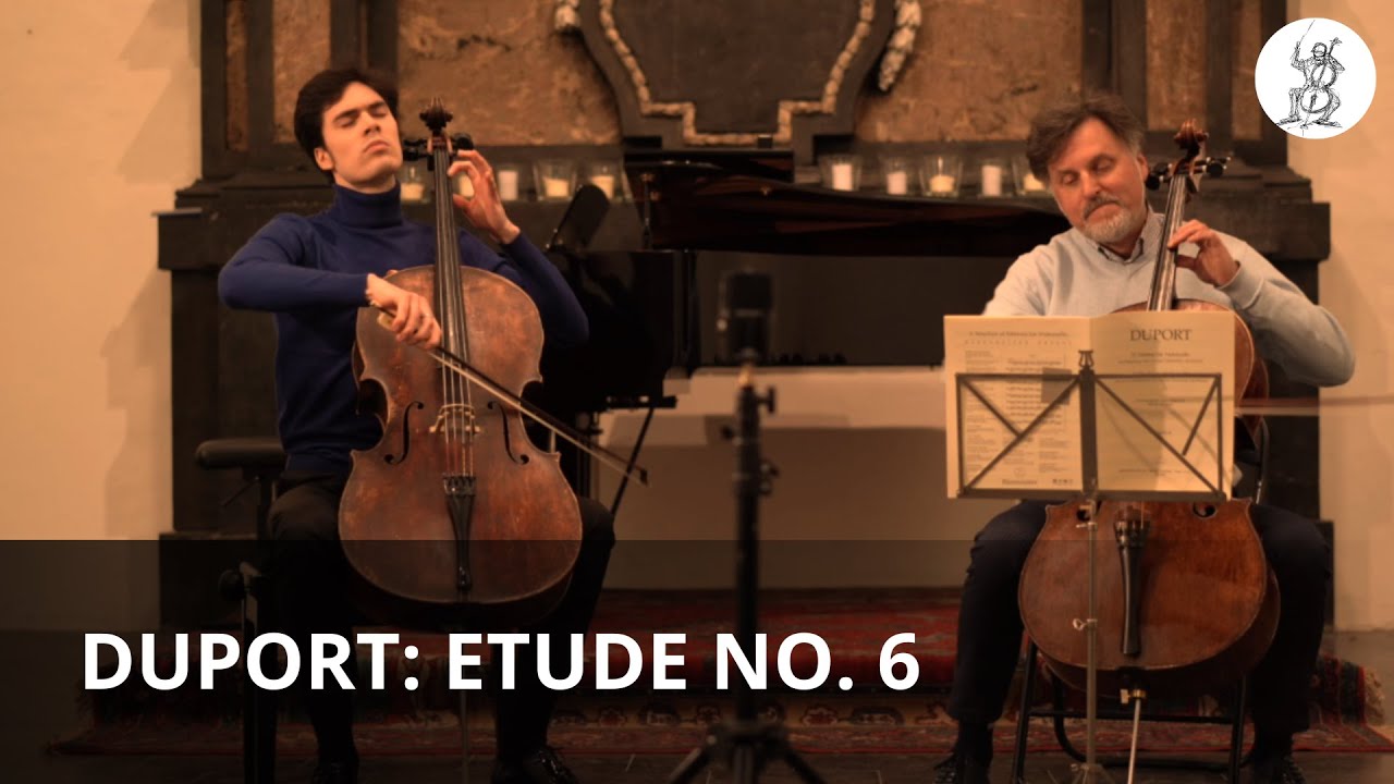 Duport: Etude No. 6 | Pablo Laporev & Ilia Yourivich Laporev