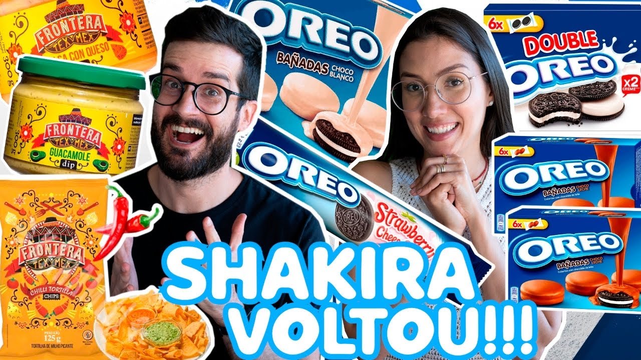 PROVANDO GULOSEIMAS do MERCADO | SABORES de OREO diferentes e MOLHOS para salgadinho, guacamole...
