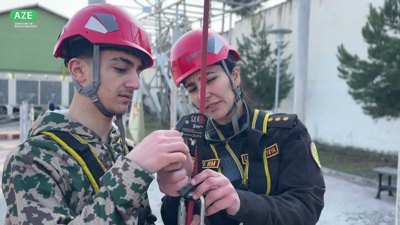 “#Poliqon” gənclərin hərbi-vətənpərvərlik düşərgəsi keçirilib