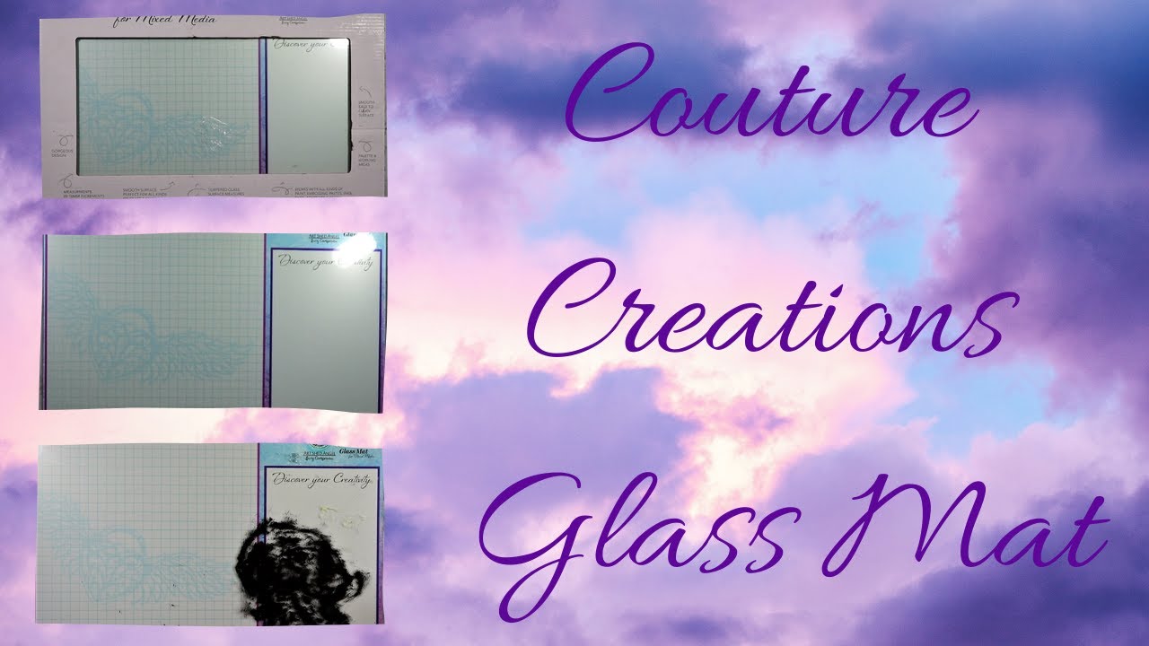 Couture Creations Glass Mat