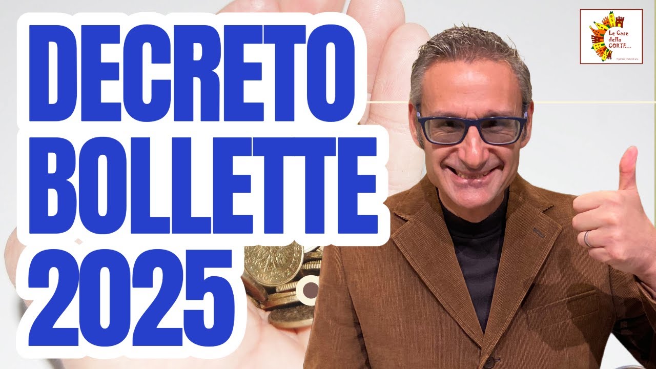 🏡 DECRETO BOLLETTE 2025... Devi assolutamente sapere tutti i BONUS che sono previsti quest'anno !!!