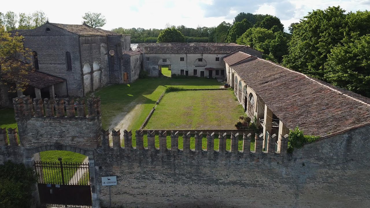 Certosa di Vigodarzere (PD) documentario aereo con drone by Paesi al Tramonto