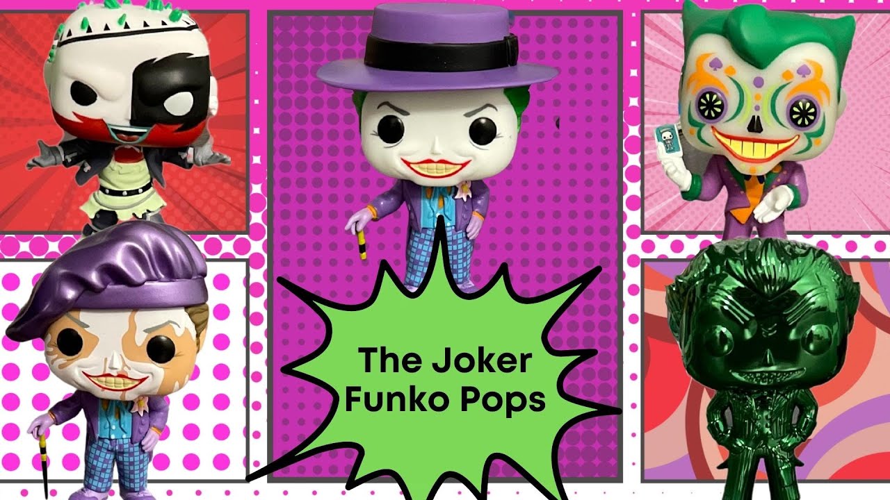 DC The Joker. Funko Pop Collection. (November 2022)