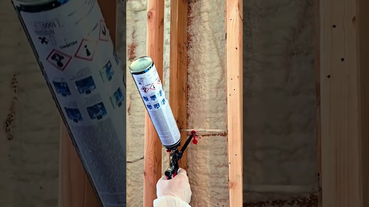Complete Guide to Using a Spray Foam Insulation Kit #homeinsulation #insulation #diy #energysavings