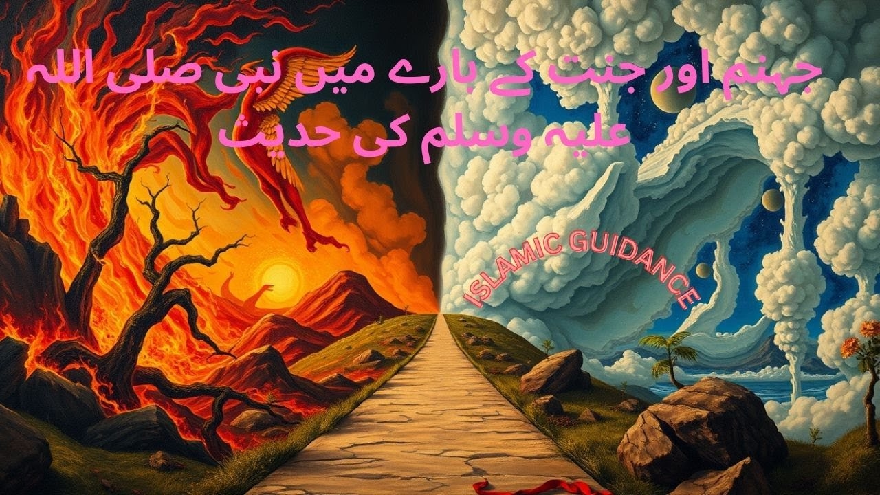 Hadith of Hazrat Muhammad P.B.U.H about Paradise and Hell I جہنم اور جنت کے بارے میں حدیث