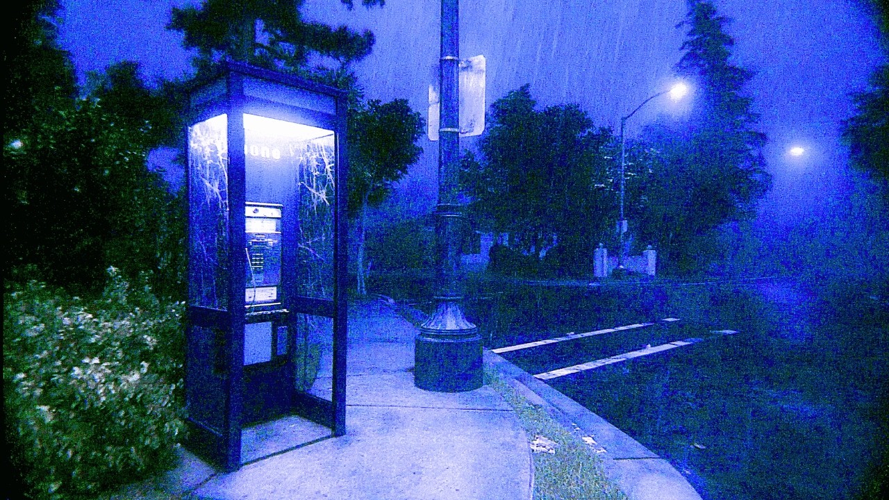 disconnected from the world... // 2 hour dark ambient & rain sounds mix