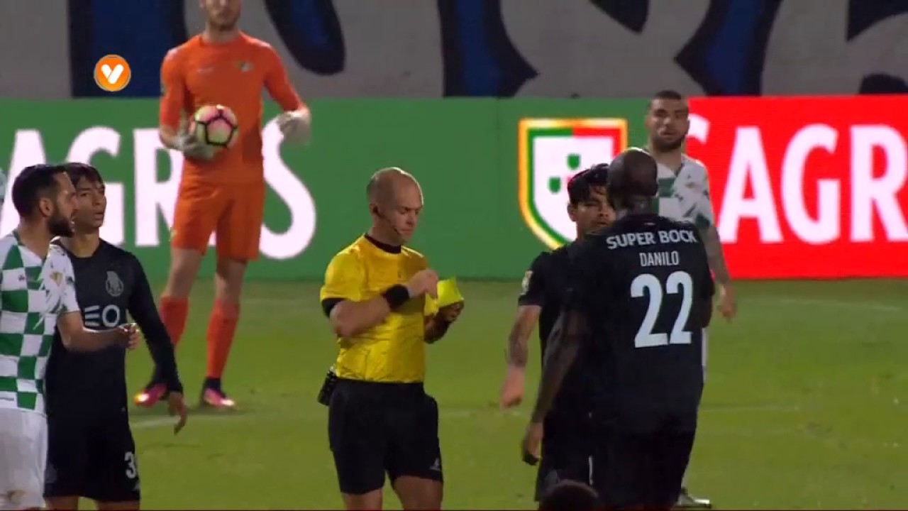 Moreirense x FC Porto: Expuls&atilde;o de Danilo Pereira