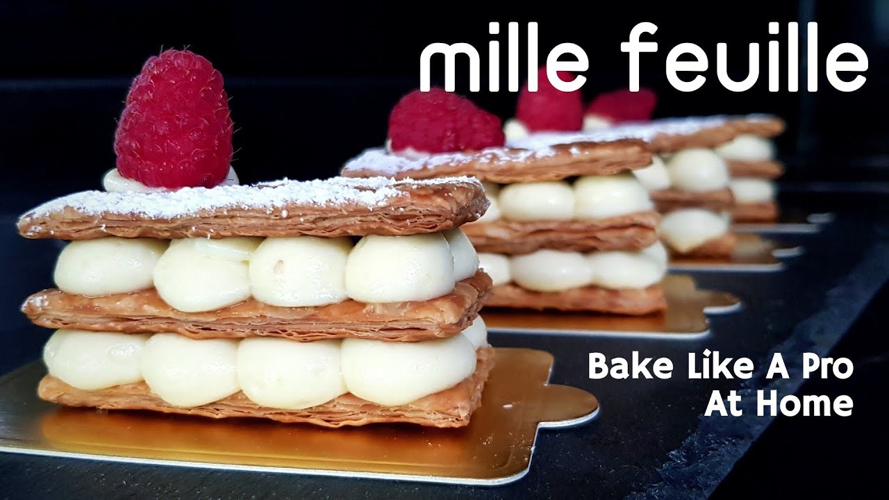 Mille Feuille | Bake Like A Pro At Home | Puff Pastry | Pastry Cream | Diplomat Cream | Rahiza Dorah