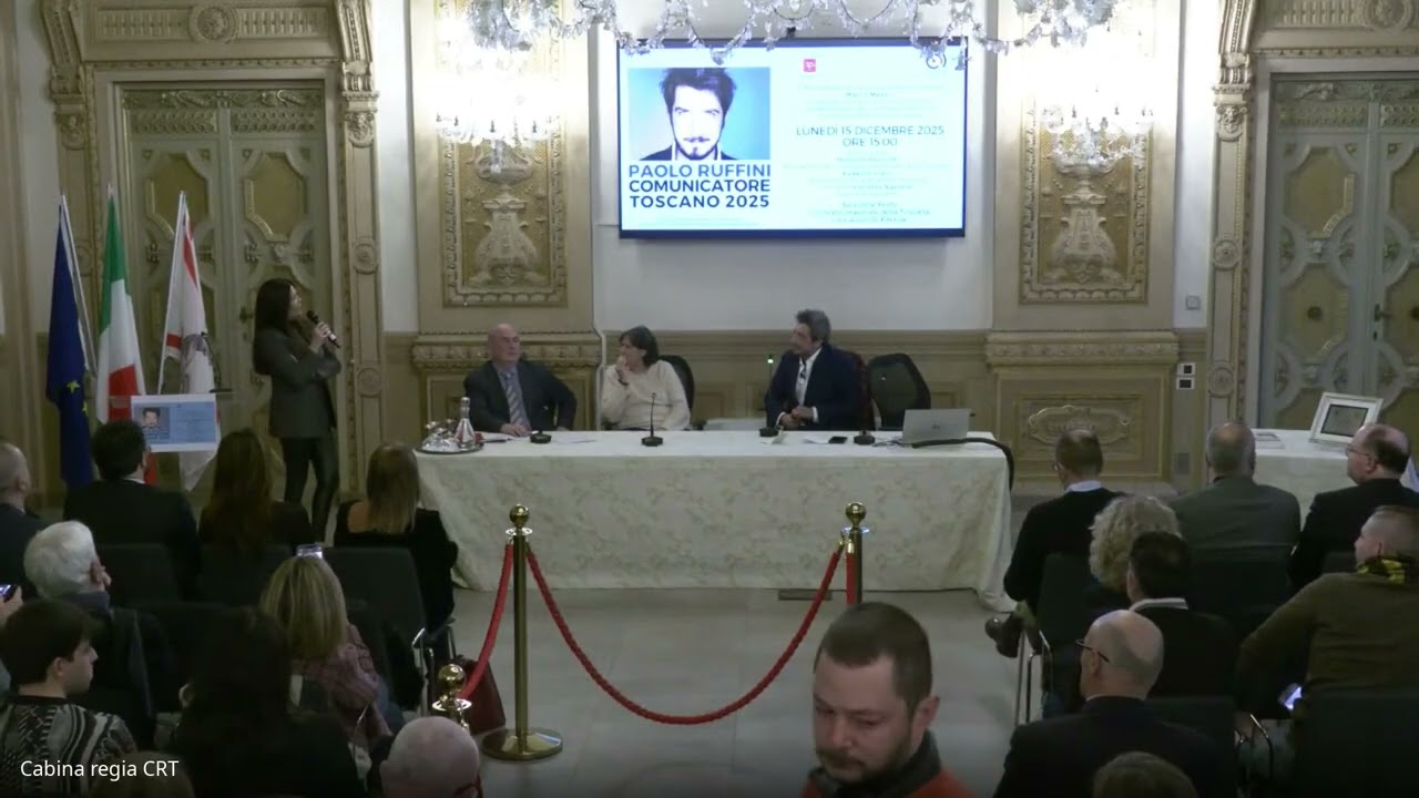 Paolo Ruffini - Comunicatore toscano 2026