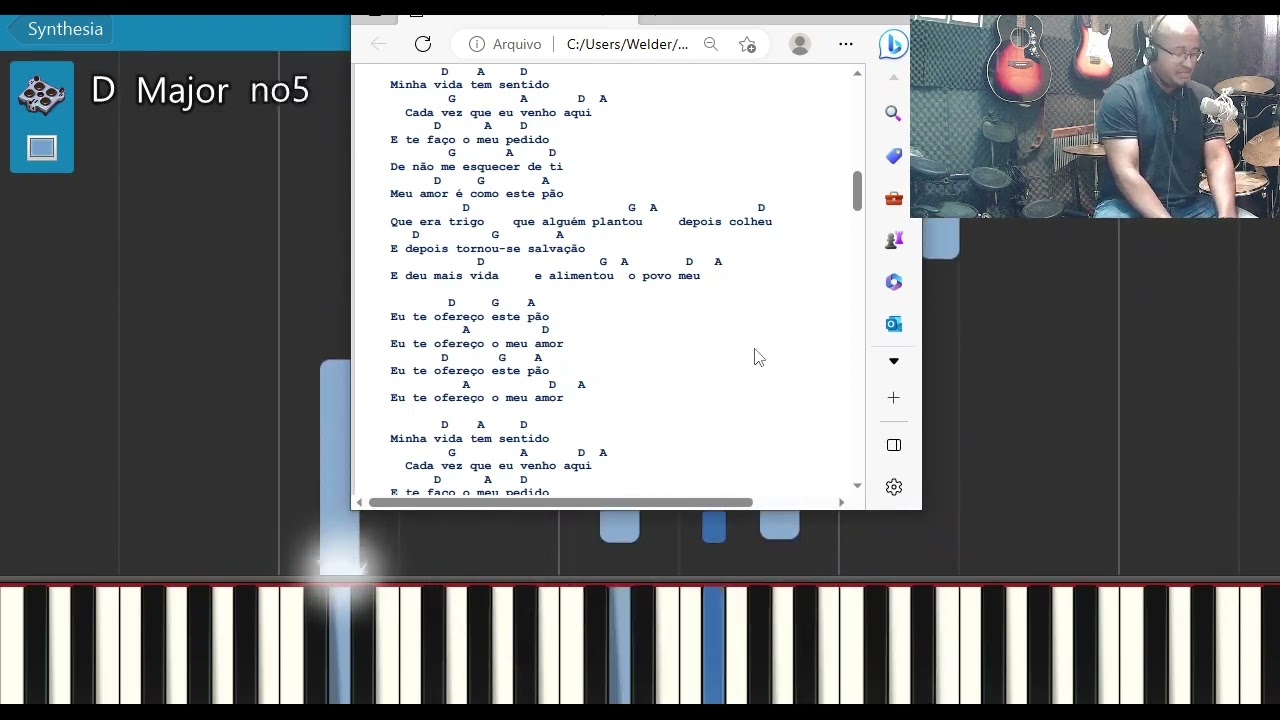 CANTOS FÁCEIS PARA MISSA - TECLADO