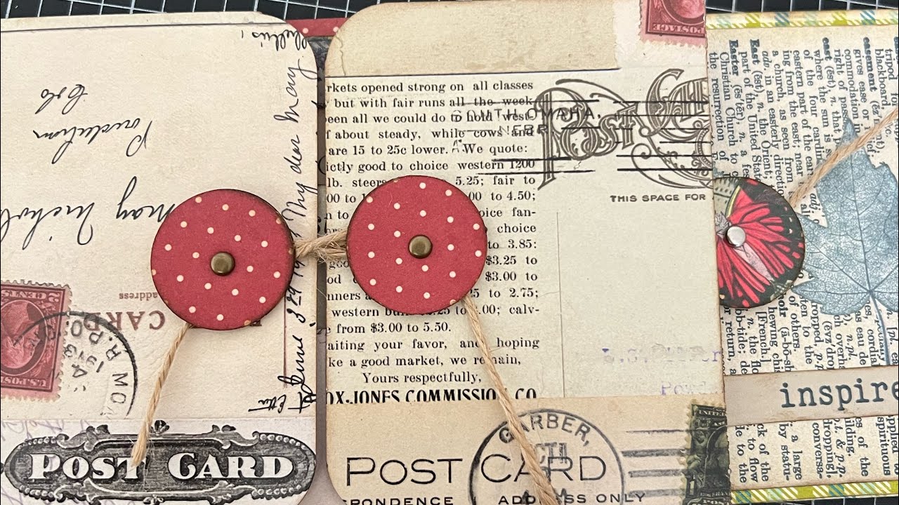 Easy to make Billfold style ephemera holder