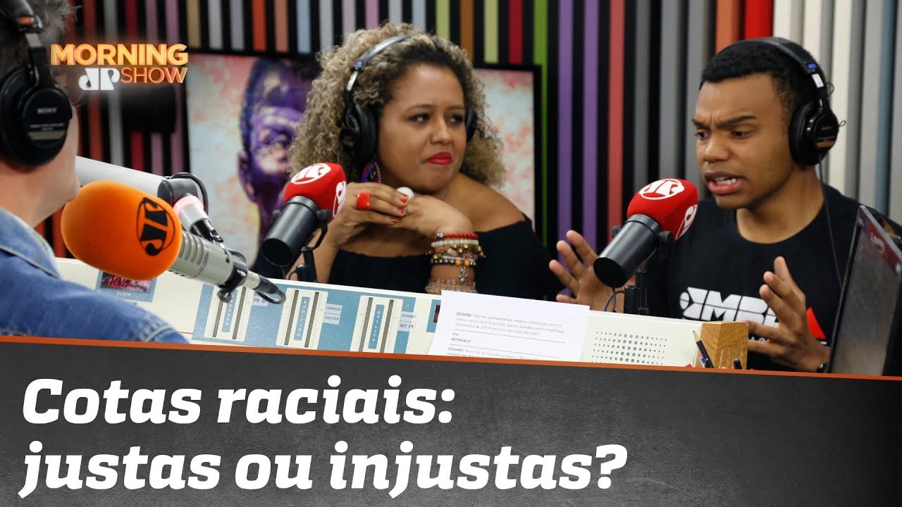 Cotas raciais: justas ou injustas? Adriana Moreira e Fernando Holiday debatem sobre o tema