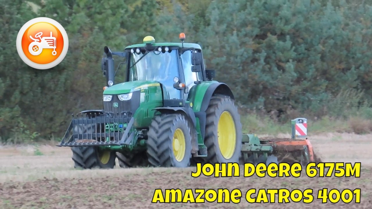 Tillage 2024 | John Deere 6175M & Amazone Catros 4001 disc harrow