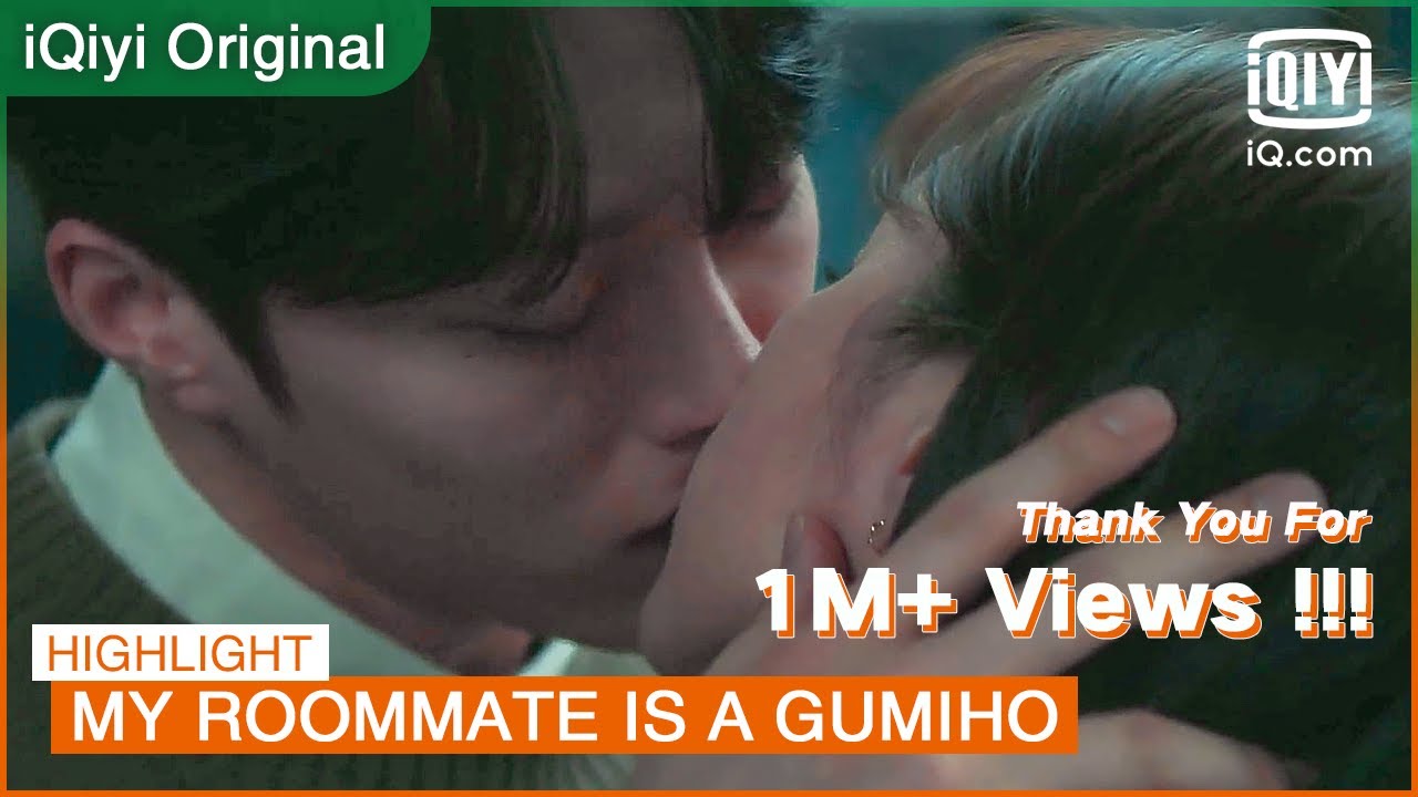 It is a softly kiss by Woo Yeo this time😘 | My Roommate is a Gumiho EP11 | iQiyi K-Drama