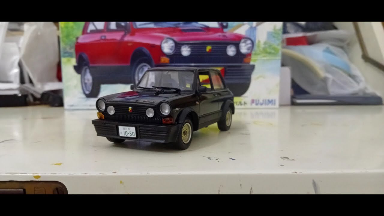 Fujimi Autobianchi A112 Abarth - Japan tuned.