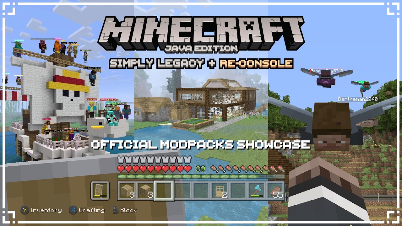 Re-Console and Simply Legacy | Official Modpacks Showcase