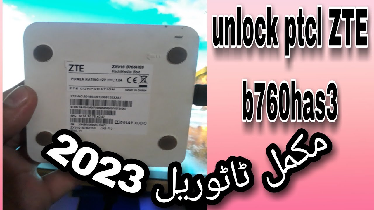 b760hs3 ptcl zte box ko flash kase kary | unlock ptcl smart tv box zte b760hs3