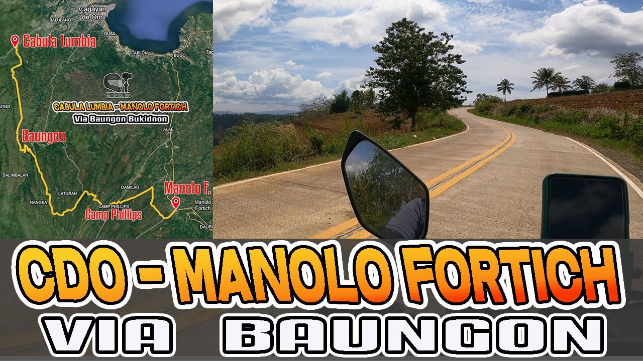 CABULA CDO TO MANOLO FORTICH via Baungon Bukidnon