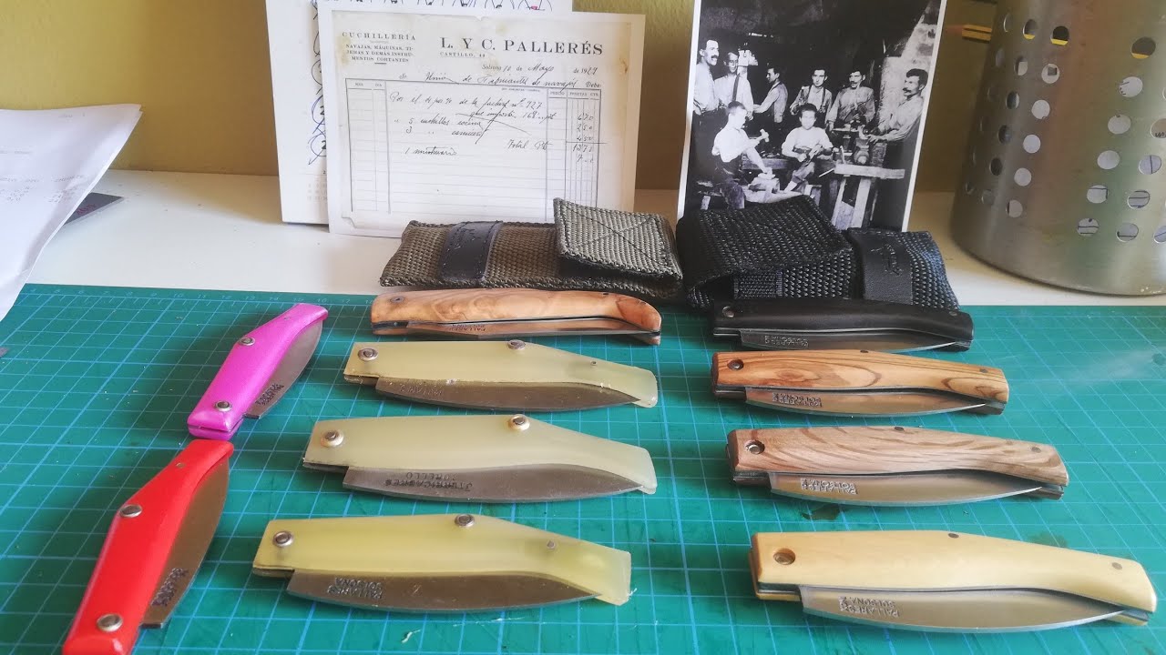 Navajas pallares mi colección