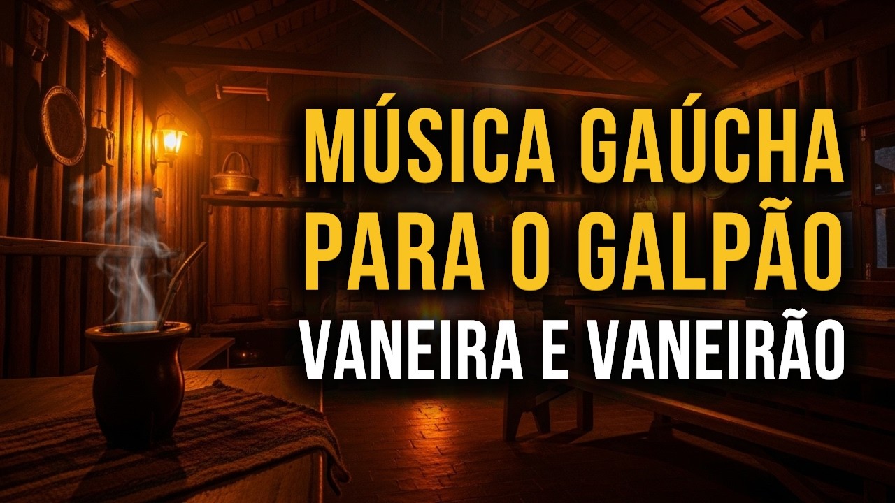 Música Gaúcha Para o Galpão - Vaneira e Vaneirão Instrumental | Tradição Gaúcha