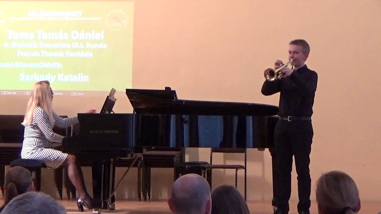 Toma Tamás : A. Diabelli: Sonatina III.t. Rondo -- Francis Thomé: Fantasy