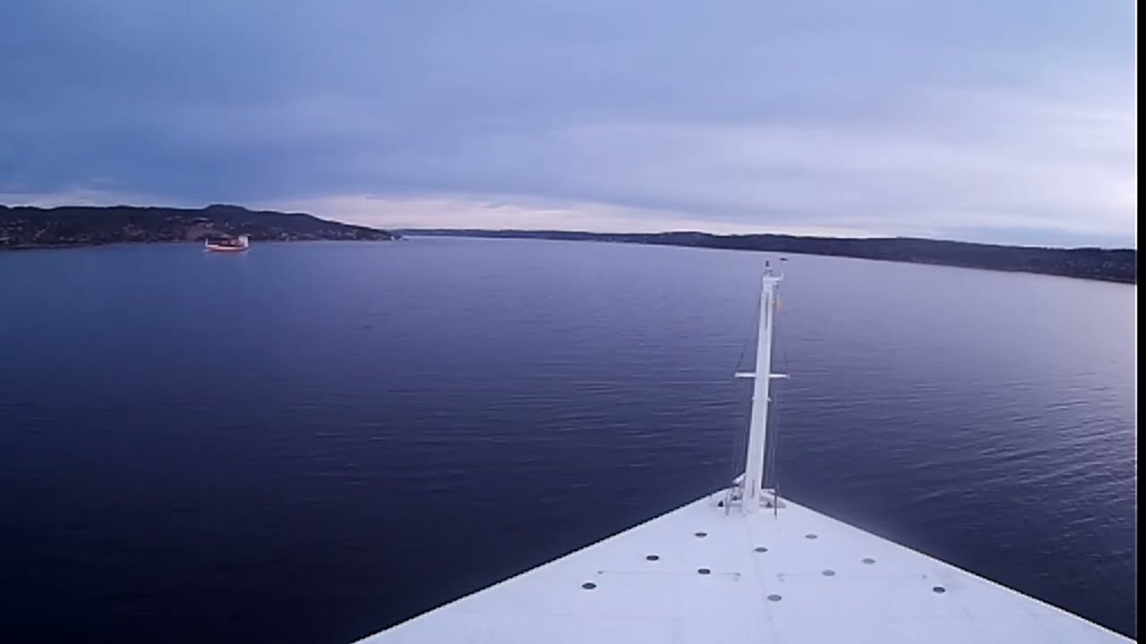 AIDA Prima - Einfahrt Oslofjord 1/3