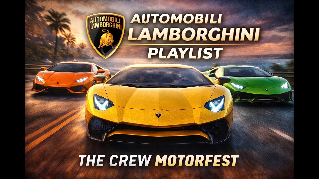 Automobili Lamborghini Playlist | The Crew Motorfest Gameplay