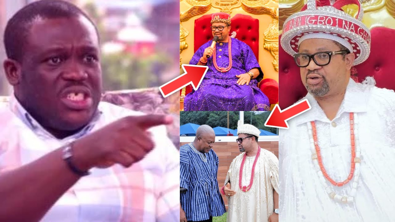 Hon Sam George F!res Over Igbo King Allegedly Buying Land For Kingdom In Ghana - FULL STORY