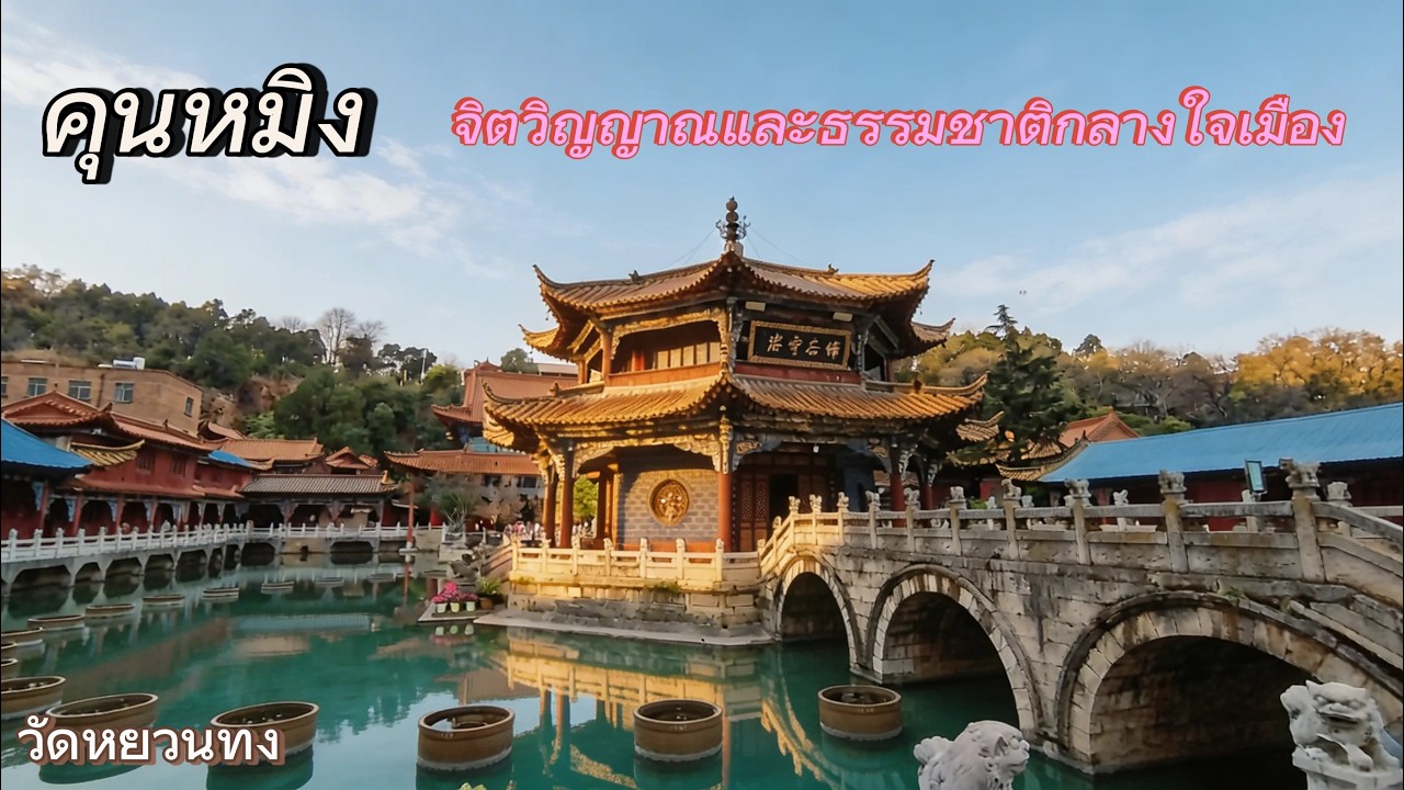 คุนหมิง จิตวิญญาณและธรรมชาติกลางใจเมือง Kunming Zoo , Yuantong Temple , Zhenqing Temple(Zhenwu)