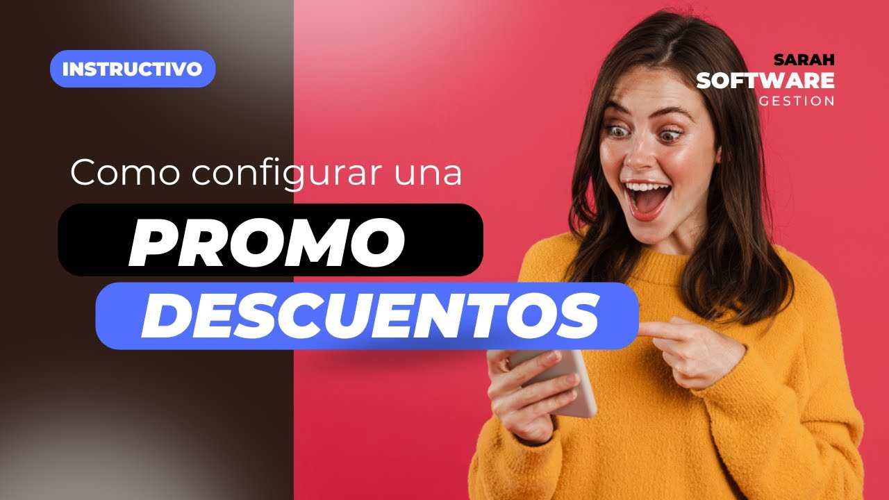 Cómo crear descuentos en Sarah: 15% desde $50.000 , Descuentos por categoría | Paso a paso