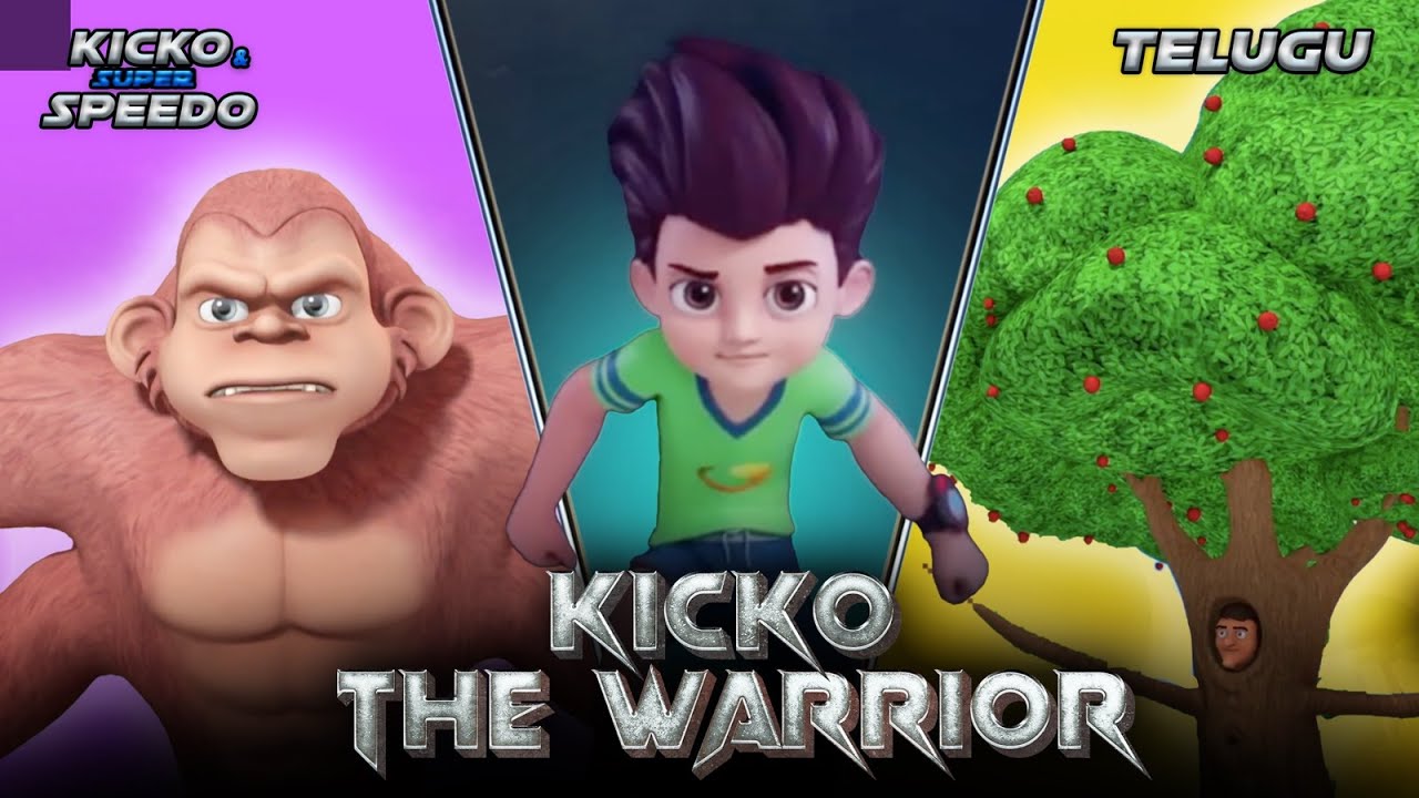 Kicko The Warrior | Kicko & Super Speedo | New Movie in Telugu | Kids Cartoon | YO Kids Telugu