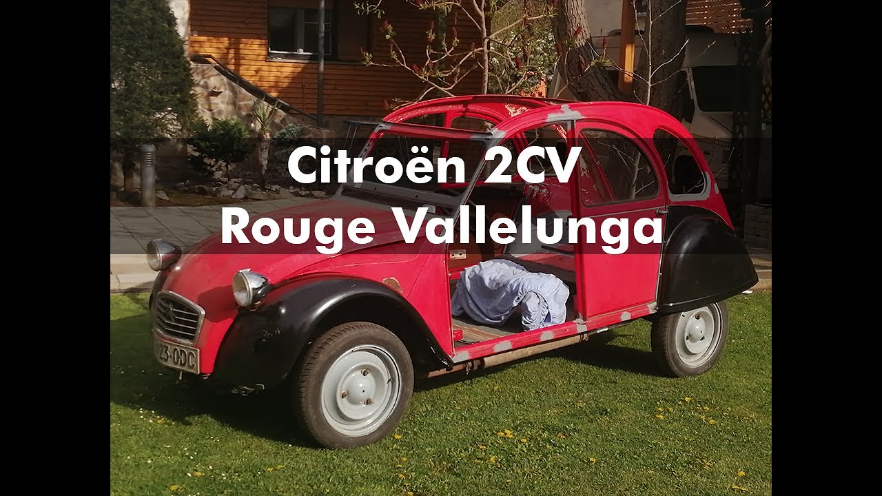 CITROËN 2CV Rouge Vallelunga | FULL RESTORATION | Chassis And Rust Repair